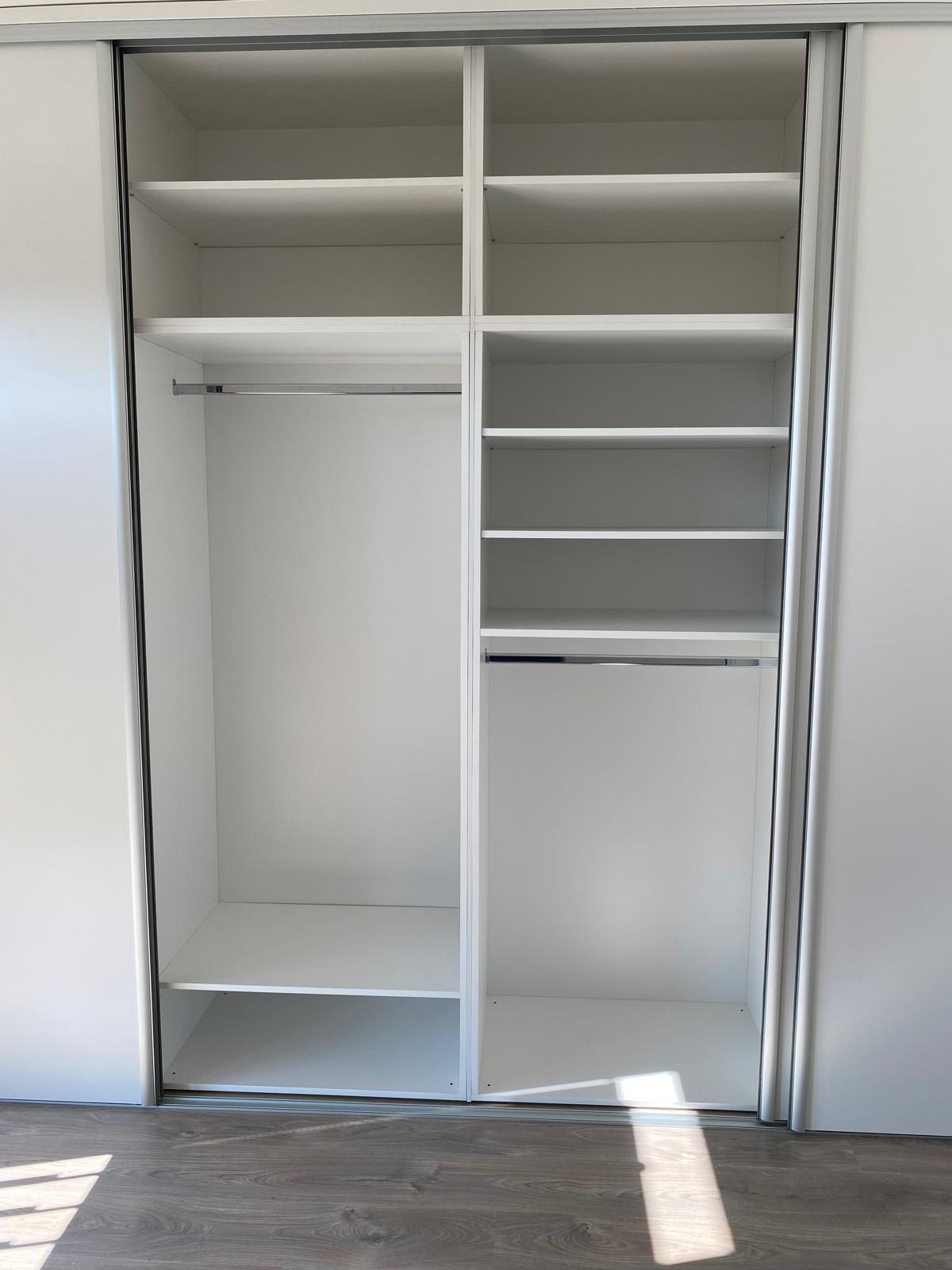 Vestavěná skříň na míru – realizace 1